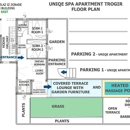 Unique - Garden With Private Heated Massage Pool Only For Traù